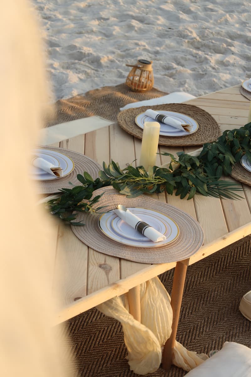 Beach bonfire near Western Lake Beach Access