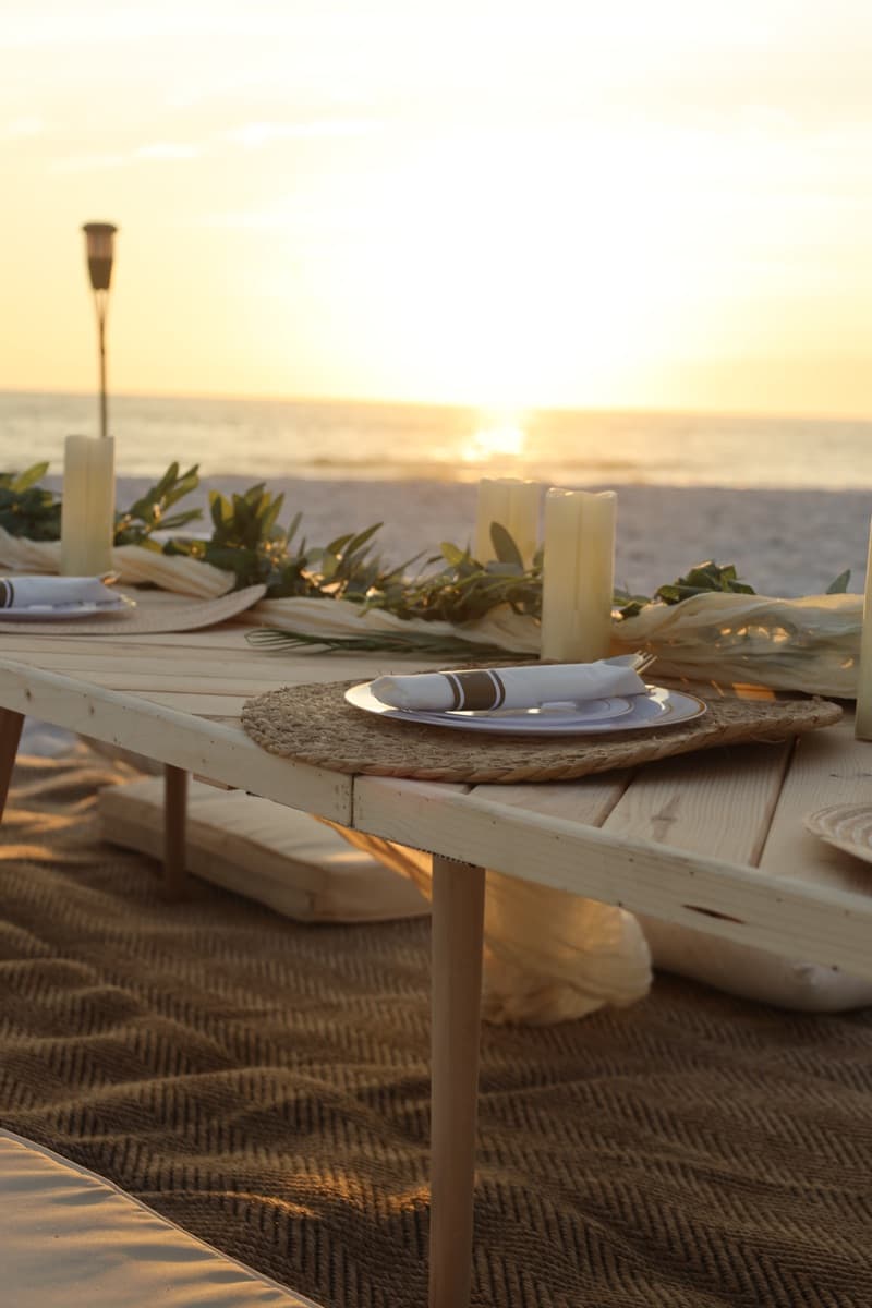 Beach bonfire at Grayton Beach State Park