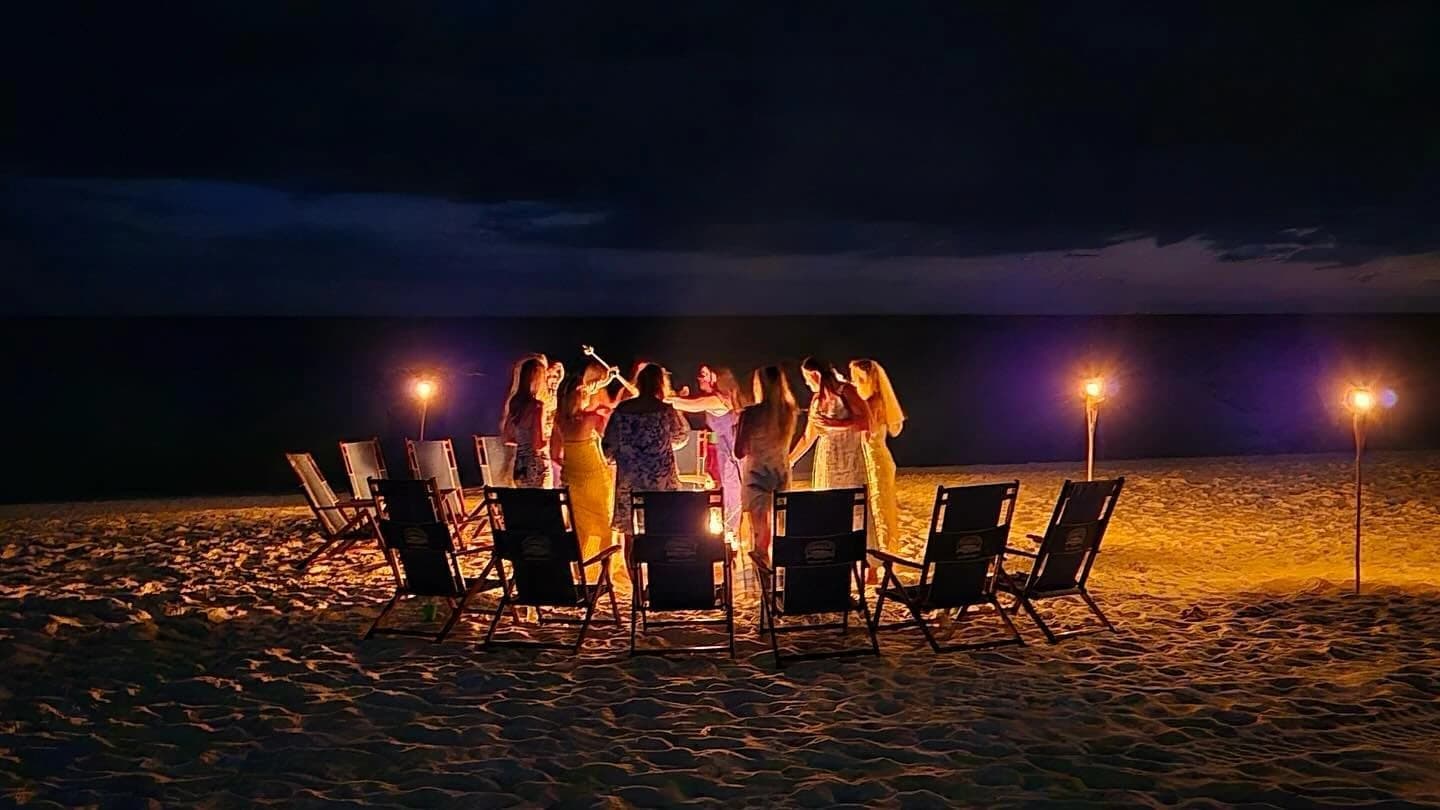Beach bonfire experience 2